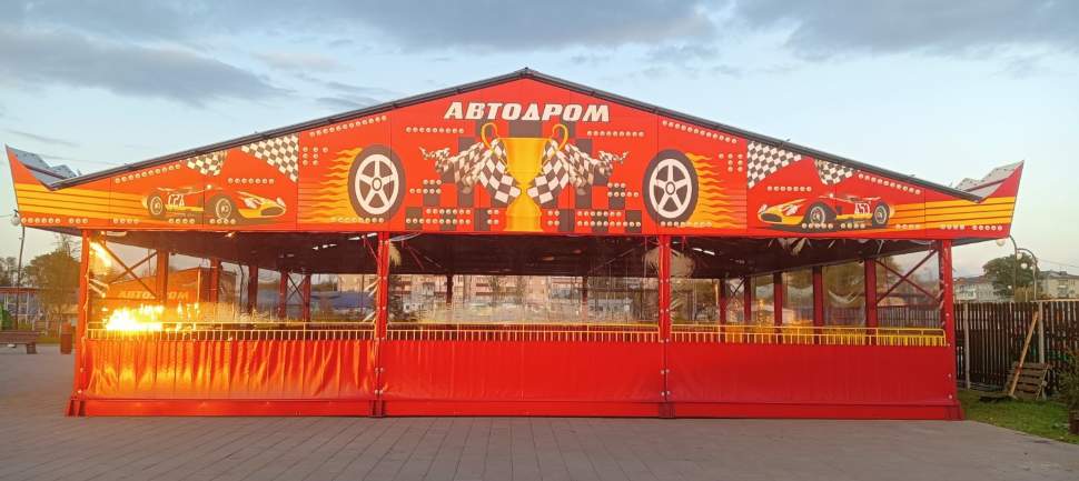 Мягкие окна для аттракционов