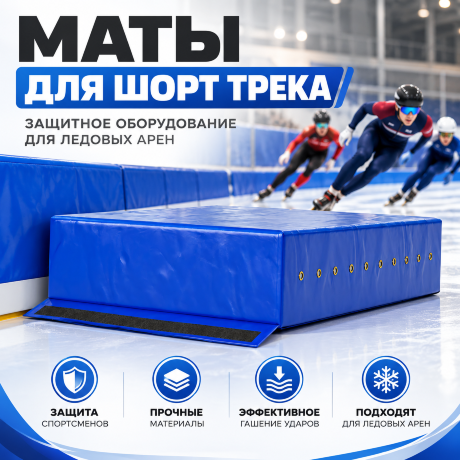 Мат для шорт трека 400х60х120 22 кг/м3